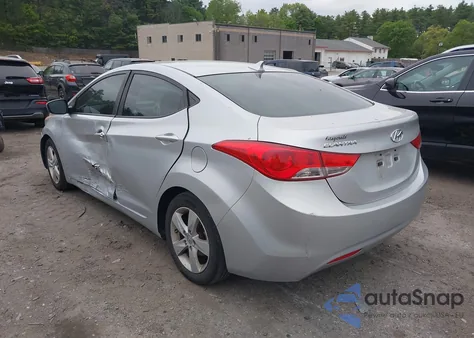 2013 Hyundai Elantra Gls из США, поврежденный, VIN 5NPDH4AE3DH321793